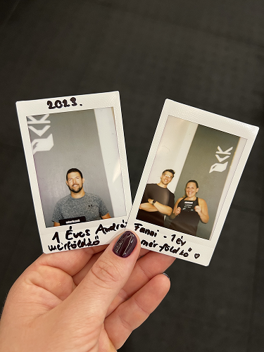 N. András 1 éves privát együttműködés mérföldkő & R. Fanni ADV program 1 éves mérföldkő